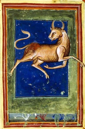 Le Bélier. Georgius Zothorus, Liberus astrologiae, Sicile,13° s. Coll. BNF.